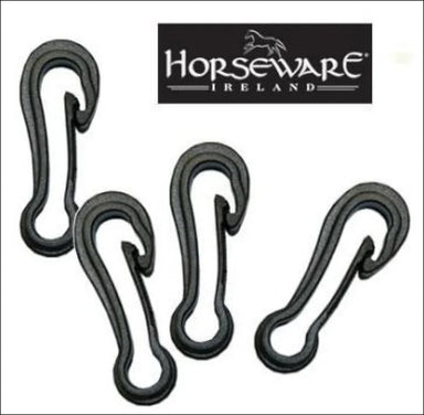 Micklem Bridle Clips (PK of 4) - 5cm / Black