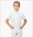 Mini Antonio Boys Short Sleeve Tie Shirt - White