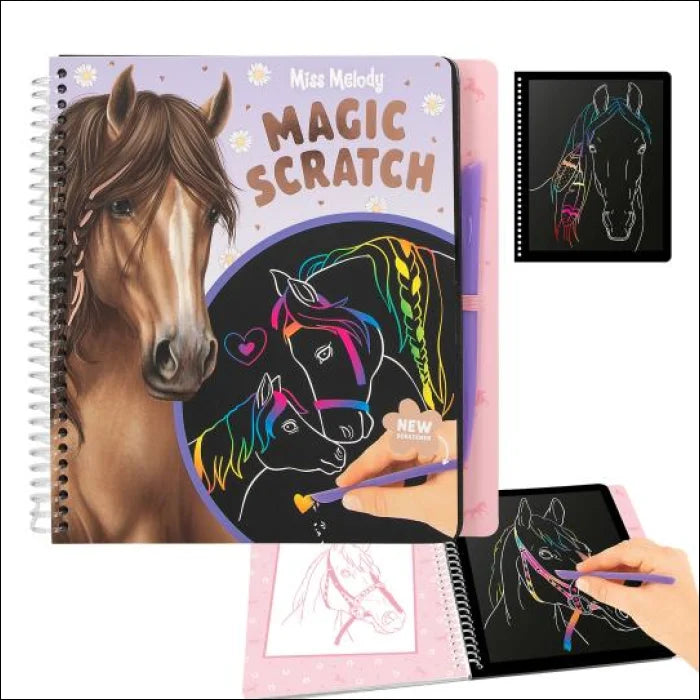 Miss Melody Magic-Scratch Book