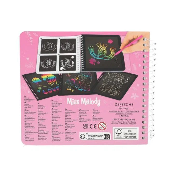 Miss Melody Mini Magic-Scratch Book