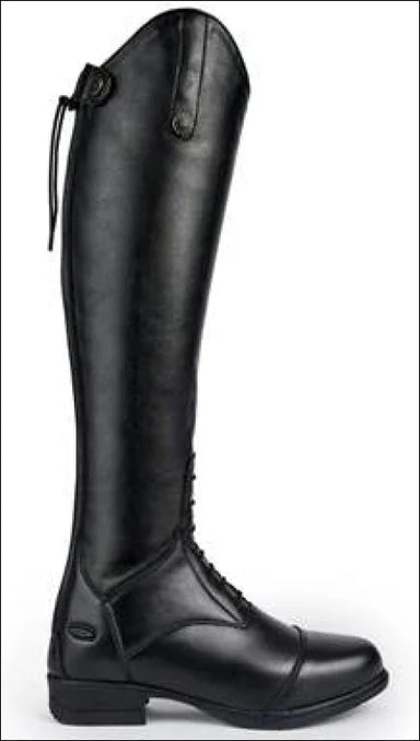 Moretta Luisa Synthetic Riding Boots Regular - Black