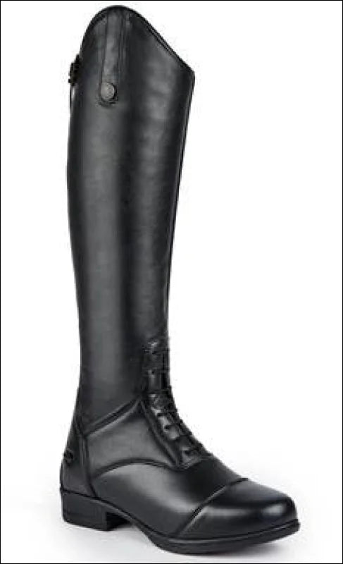 Moretta Luisa Synthetic Adult Riding Boots - Black