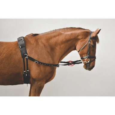 Nylon Side Rein With Rubber Ring