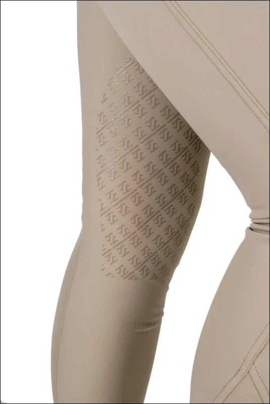 Oblia Knee Patch Waterproof Breeches - Khaki