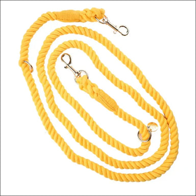 Oh So Fetch Rope Hands Free Lead - Yellow