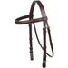 Old Mill Leather Racing Bridle with Noseband - Cob / Brown
