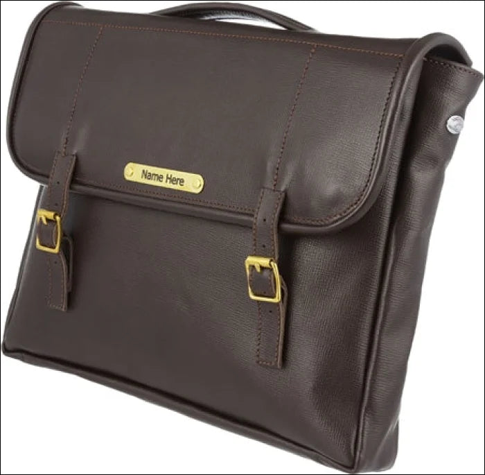 Leather Racing Colours Bag