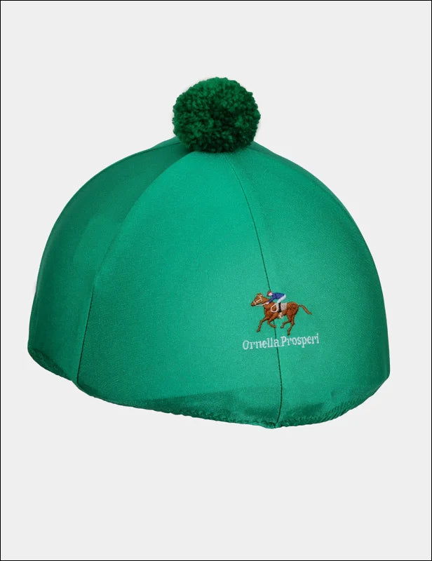 Ornella Lycra Silk Hat Cover +Pom Pom
