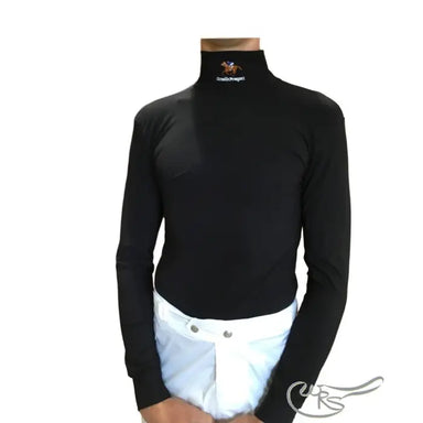 Ornella Prosperi Long Sleeved Lycra Shirt - LARGE / Black
