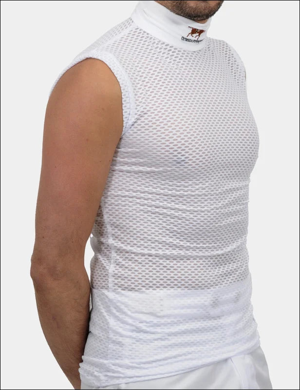 Ornella Prosperi Net Top - SMALL / White