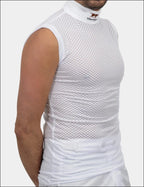 Ornella Prosperi Net Top - SMALL / White