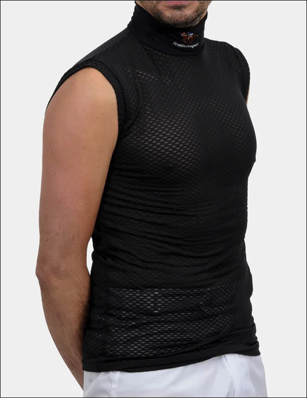 Ornella Prosperi Net Top - XL / Black