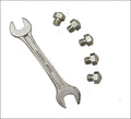 Pack of 5 Dome Studs + Spanner