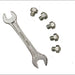 Pack of 5 Dome Studs + Spanner