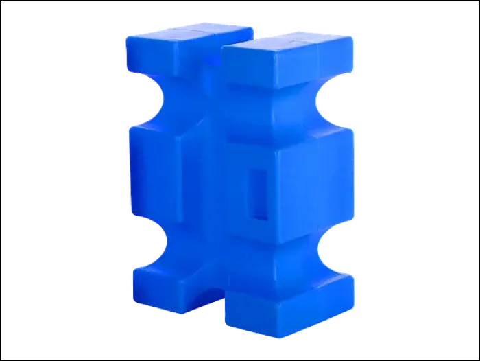 Parallel Jumping Blocks (pair) (IN STORE ONLY) - Blue