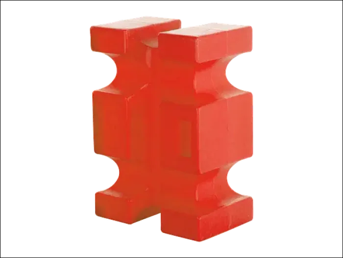 Parallel Jumping Blocks (pair) (IN STORE ONLY) - Red