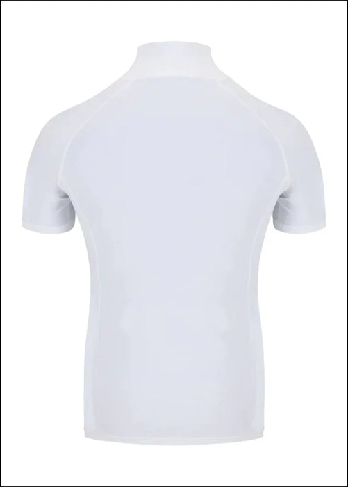 PC Racwear Skinn Short Sleeve Base Layer - White