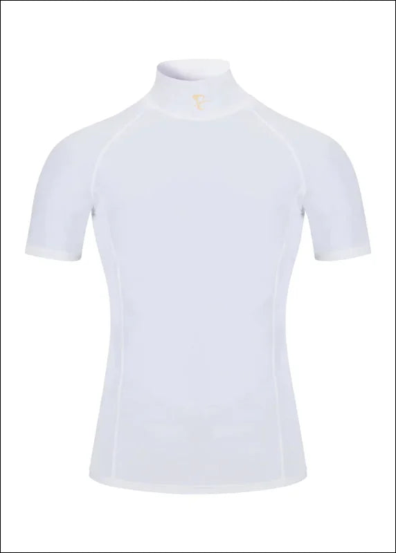 PC Racwear Skinn Short Sleeve Base Layer - White