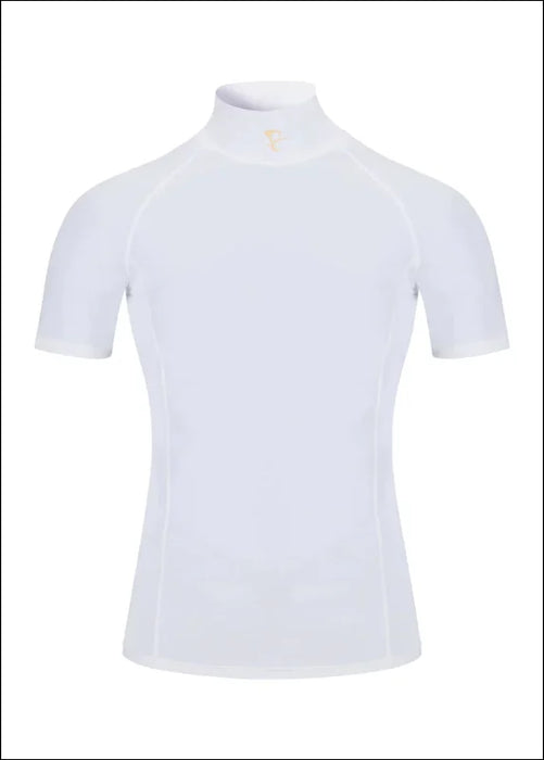 PC Racwear Skinn Short Sleeve Base Layer - White