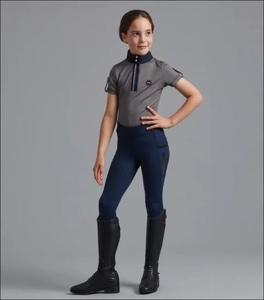 PE Concerto Girls Riding Tights Orkney - Navy / 3-4 years