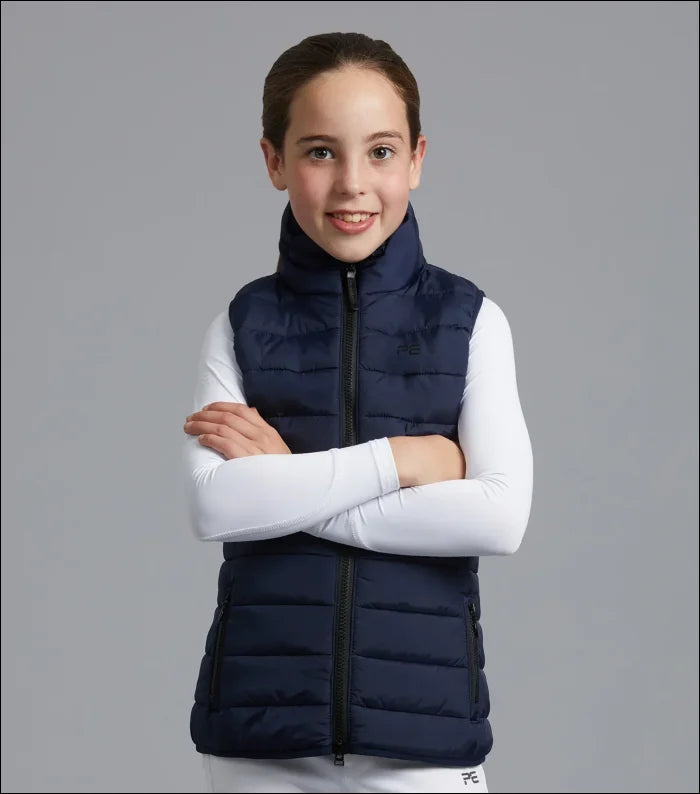 PE Dante Junior Unisex Gilet - Navy / 7-8 Years