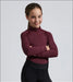 PE Junior Ombretta Technical Riding Top - Burgundy / 5-6