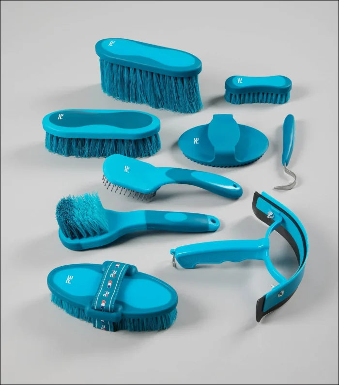 PE Soft-Touch Grooming Kit Set - 9 Pieces - Blue