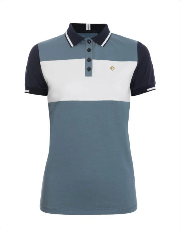Tesoro Vita Pelosa Polo Shirt - Blue/White