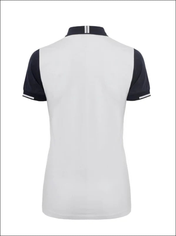 Pelosa Polo Shirt - White/Navy