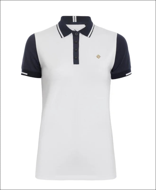 Tesoro Vita Pelosa Polo Shirt - White/Navy