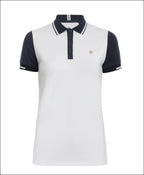 Tesoro Vita Pelosa Polo Shirt - White/Navy