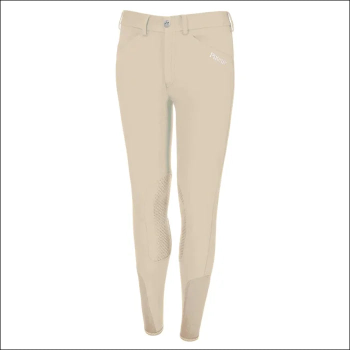 Pikeur Kids Brooklyn Knee Grip Breeches - 188 / Beige