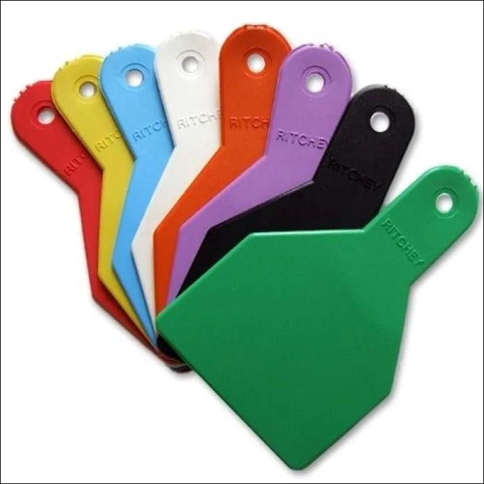 Plain Flat Tag (1s) - LARGE / Black