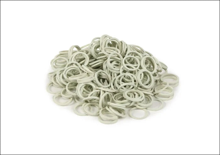 Plaiting Bands - White