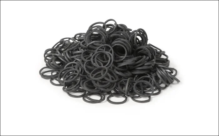 Plaiting Bands - Black