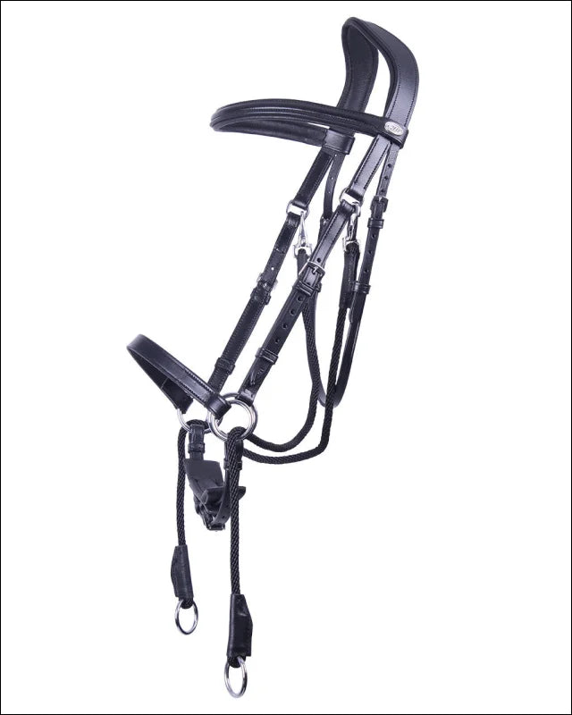 QHP Bitless Bridle Ceto Black