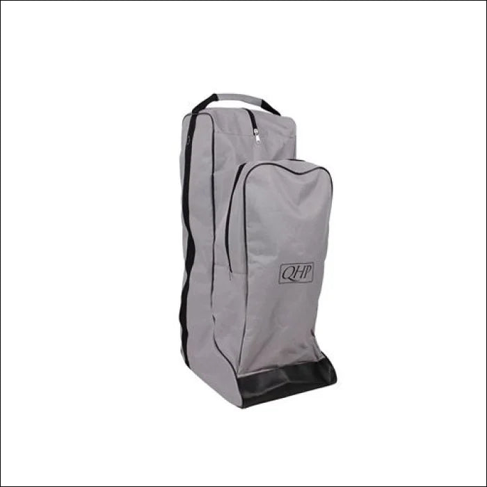 QHP Boot & Hat Bag - Grey/Black