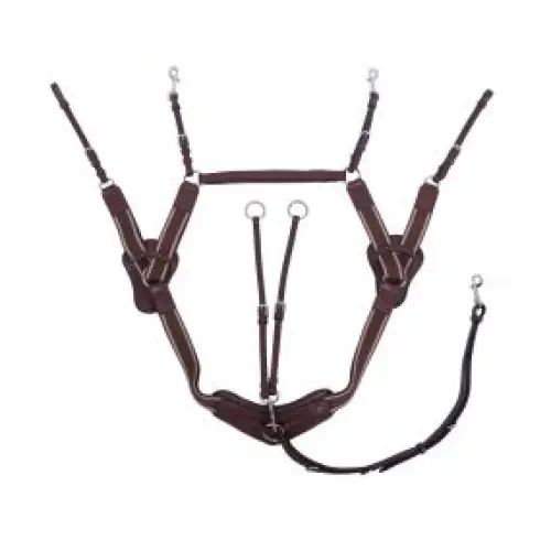 QHP Breastplate Sedna - Pony / Brown