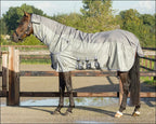 QHP Combo Fly Rug Waterproof Back - Grey