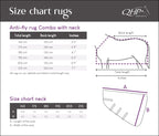 QHP Combo Fly Rug Waterproof Back - Grey