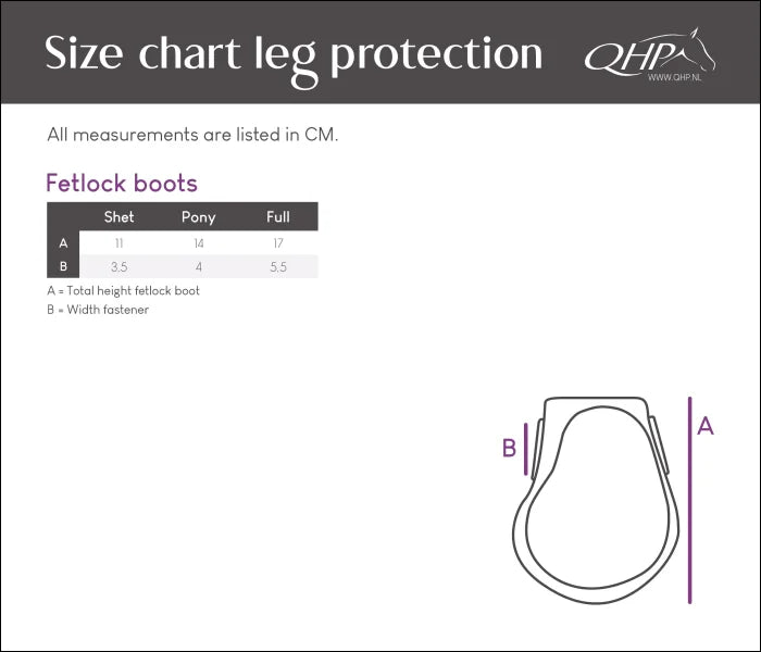 QHP Fetlock Boots