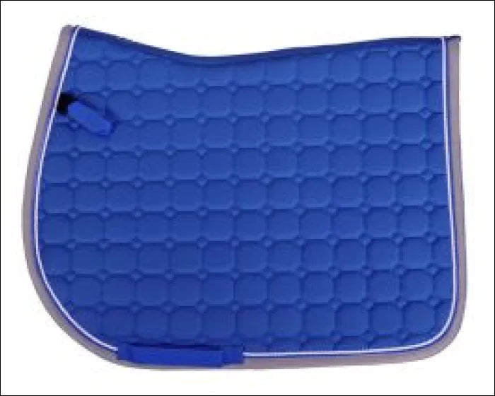 QHP Florance Saddle Pad - Pony / Blue