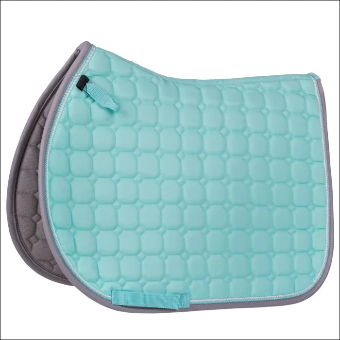 QHP Florance Saddle Pad - Small/Pony / Green