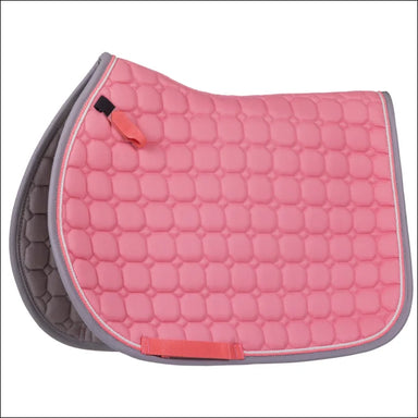 QHP Florance Saddle Pad - Small/Pony / Pink