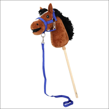 QHP Head Collar Set Hobby Horse - Cobalt Blue