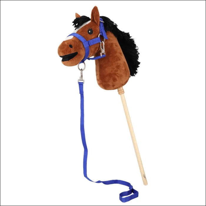 QHP Head Collar Set Hobby Horse - Cobalt Blue
