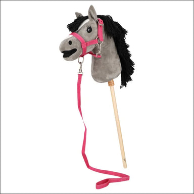 QHP Head Collar Set Hobby Horse - Fuchsia