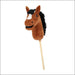 QHP Hobby Horse - Brown