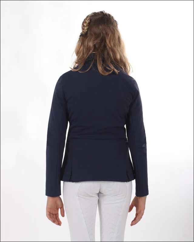 QHP Junior Juliet Competition Jacket Blue