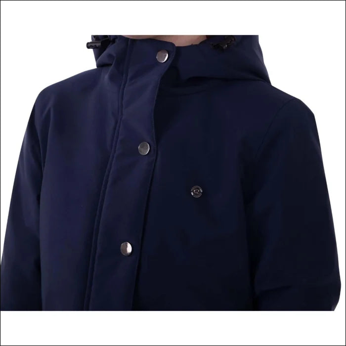 QHP Junior Linde Winter Jacket - Navy